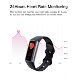 C68L Smart Sports Bracelet Multifunctional Waterproof Pedometer Watch with Blood Pressure, Sleep and Blood Oxygen Monitoring C68L Smart Sports Bracelet Multifunctional Waterproof Pedometer Watch with Blood Pressure, Sleep and Blood Oxygen Monitoring