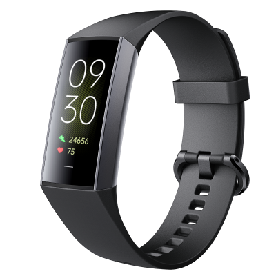 C80 Smart Bracelet with AMOLED Color Screen, Heart Rate & Blood Oxygen Monitoring, Bluetooth Sports Bracelet for Men and Women